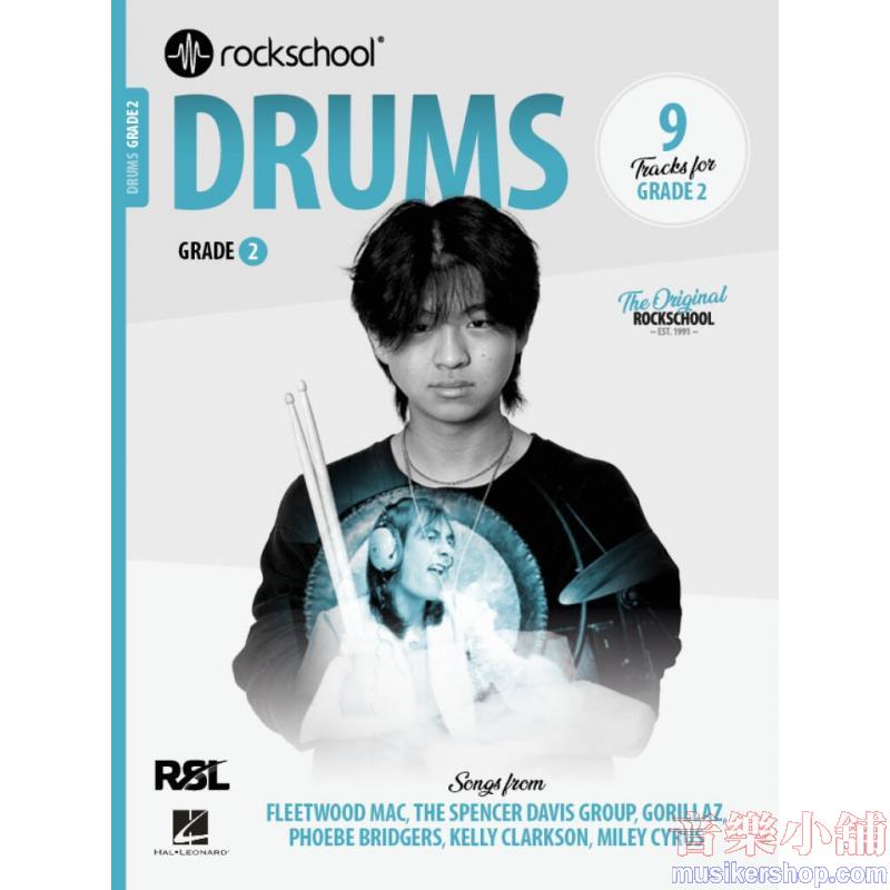 Rockschool Drums Grade 2 (2024)