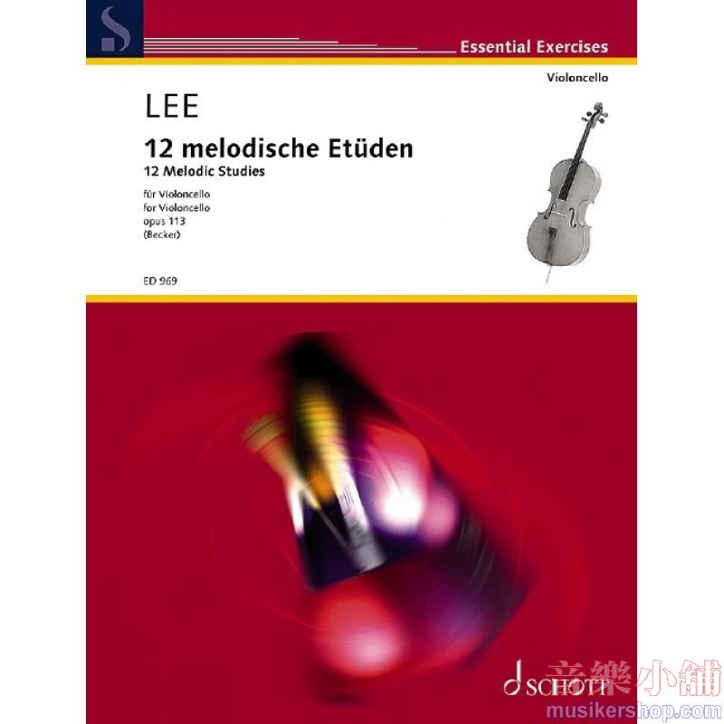 Sebastian Lee : 12 Melodic Studies