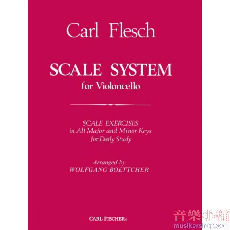 Carl Flesch: Scale System for Violoncello