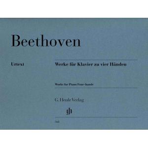 Ludwig van Beethoven : Works for Piano Four-hands