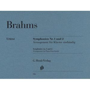 Johannes Brahms : Symphonies no. 1 and 2, Arrangem...