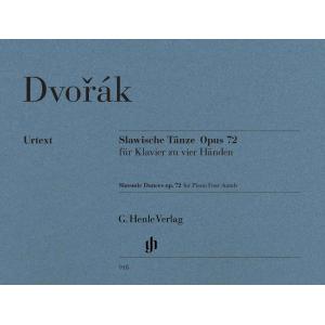 Antonín Dvořák : Slavonic Dances, Op. 72 Piano Due...