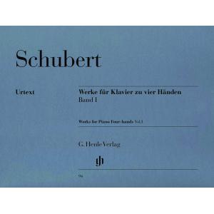 Franz Schubert : Works for Piano Four-hands, Volum...