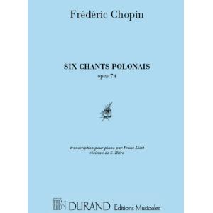 Franz Liszt : 6 Chants Polonais, S.480 / R.145 (Op...