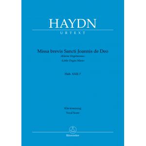 Joseph Haydn : Missa brevis Sancti Joannis de Deo ...