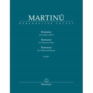 Bohuslav Martinu : Romance for Violin and Piano H ...