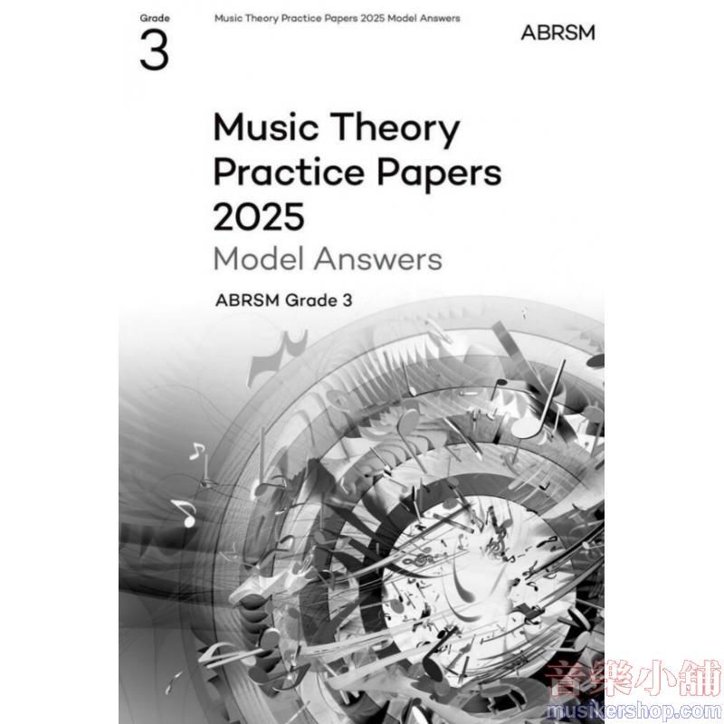 ABRSM 2025 G3 Answers,Theory Practice Papers Model