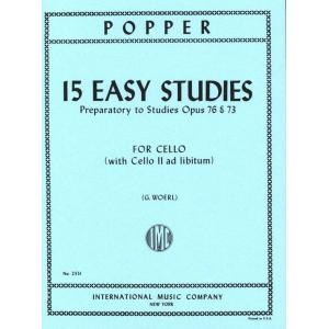 David Popper : 15 Easy Studies (1st Position)