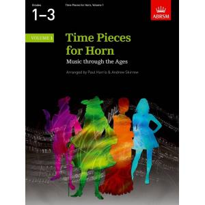 ABRSM : Time Pieces for Horn, Volume 1 Grade 1-3