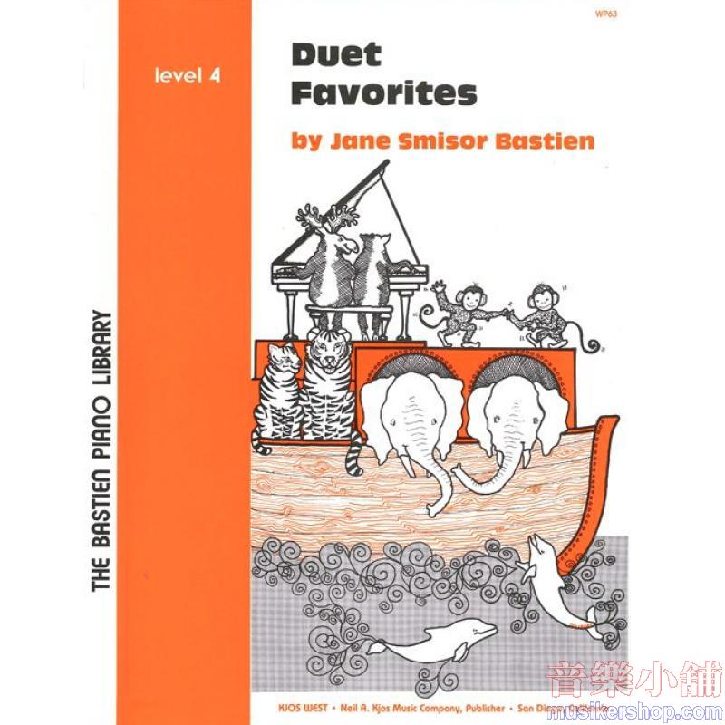 Jane Bastien:Duet Favorites, Level 4