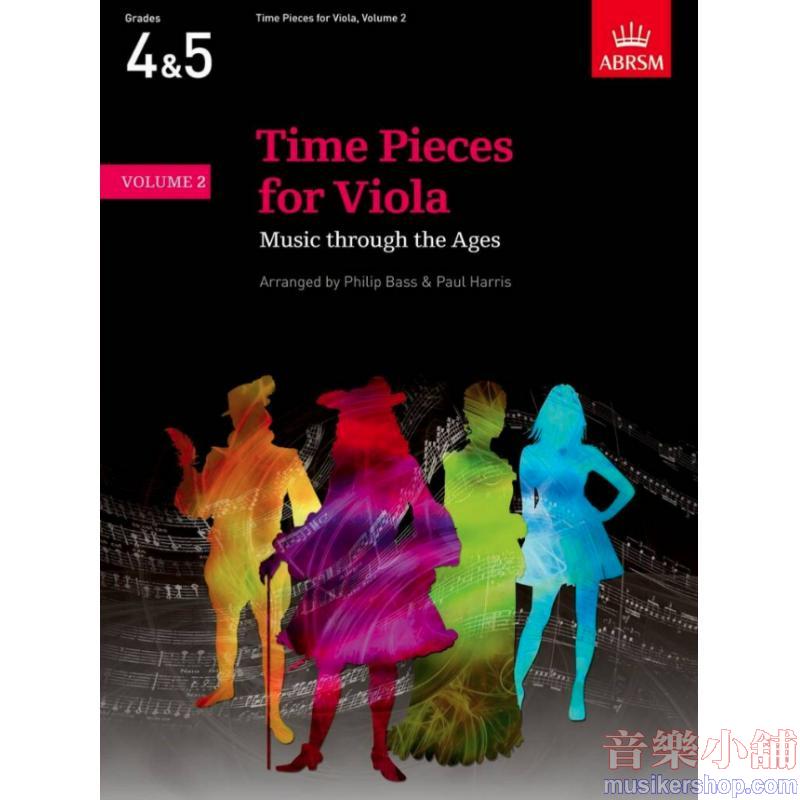 Time Pieces for Viola Volume 2 Grades 4-5