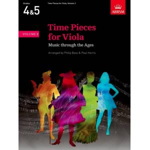 Time Pieces for Viola Volume 2 Grades 4-5