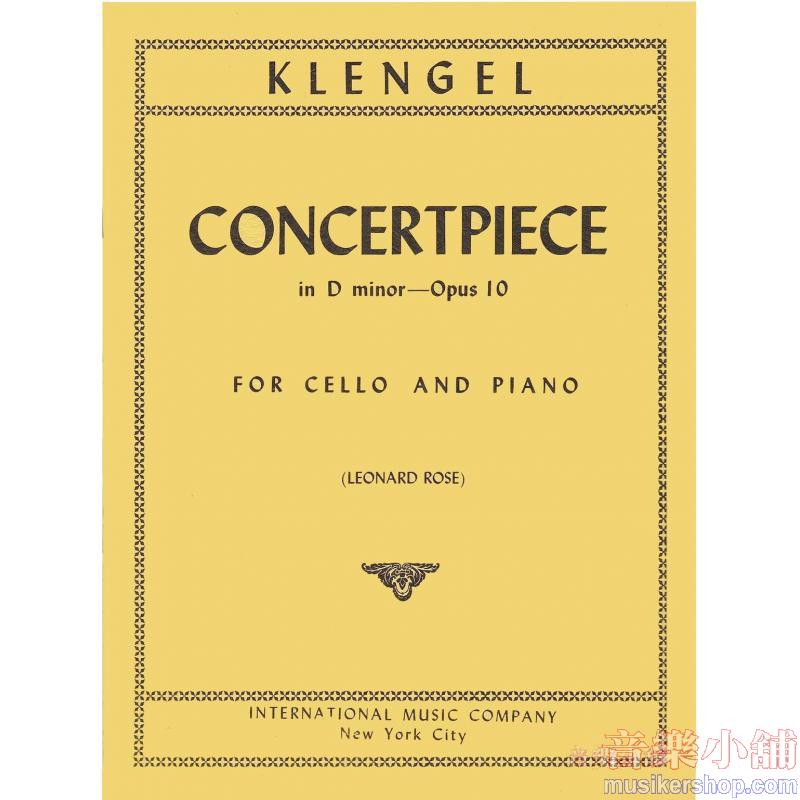 Julius Klengel : Concertpiece in D Minor, Op. 10