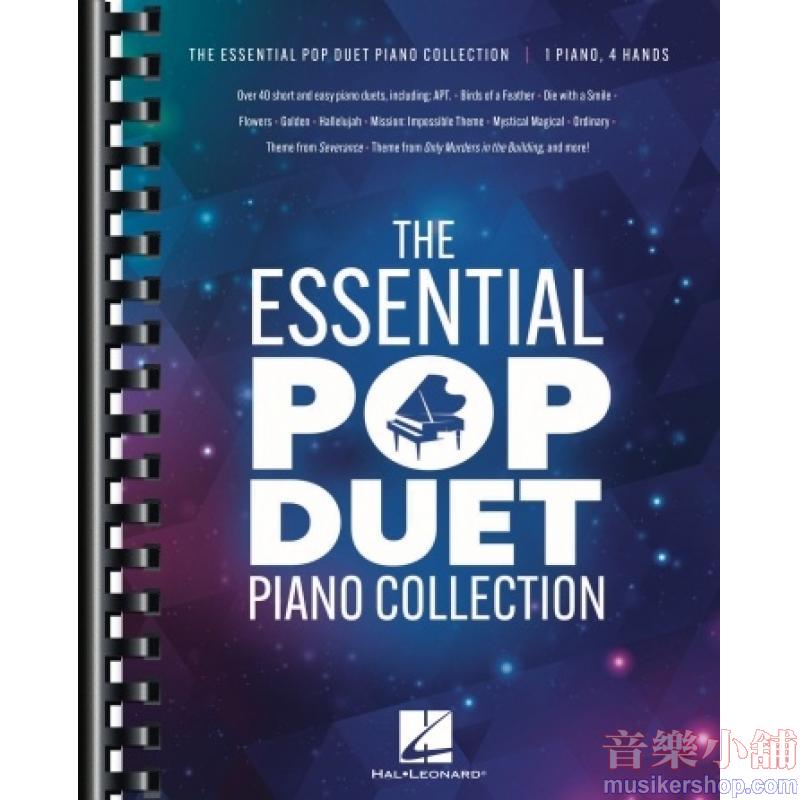 The Essential Pop Duet Piano Collection Piano Duet - Intermediate Level 1 Piano 4 Hands