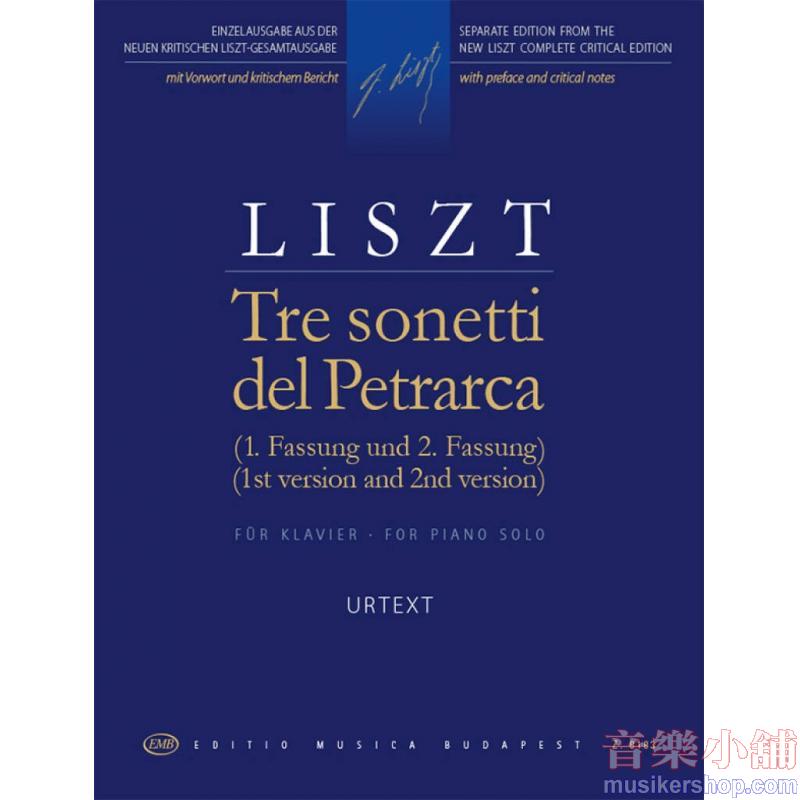 Franz Liszt : Tre Sonetti Di Petrarca (Three Petrarch Sonnets)