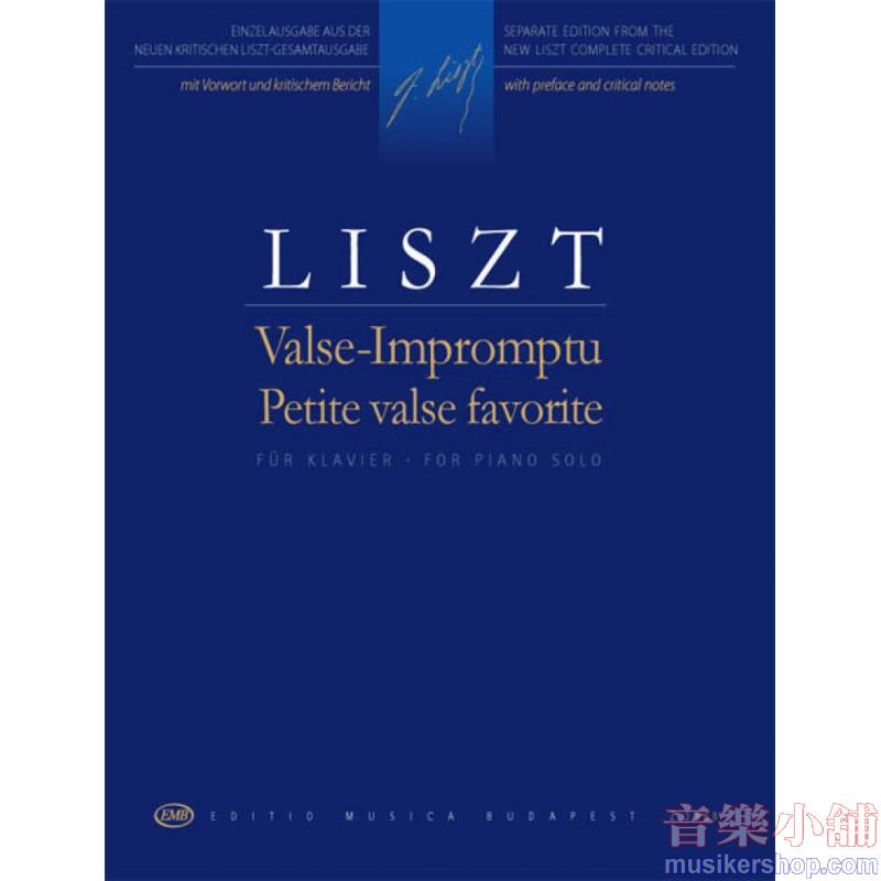 Franz Liszt : Valse-Impromptu & Petite Valse Favorite