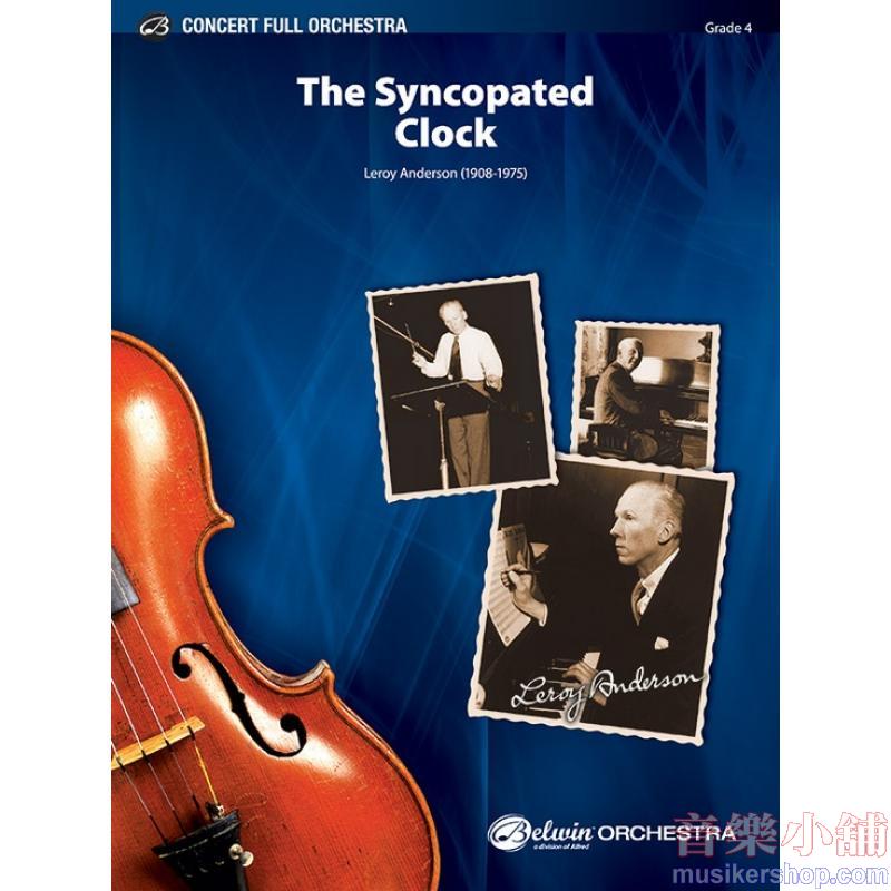 Leroy Anderson : The Syncopated Clock Grade 4 Full Orchestra Conductor Score & Parts