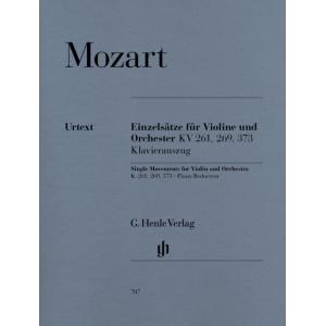 Wolfgang Amadeus Mozart : Single Movements for Vio...