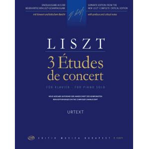 Franz Liszt : 3 Études de concert