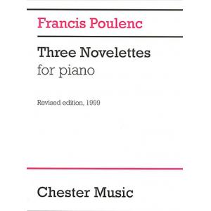 Francis Poulenc : Three Novelettes for Piano