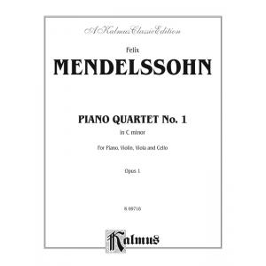 Felix Mendelssohn : Piano Quartet No. 1 in C Minor...