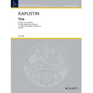 Nikolai Kapustin : Trio Op. 86 for Flute, Violonce...