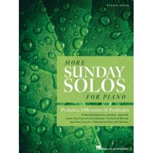 More Sunday Solos for Piano Preludes, Offertories ...