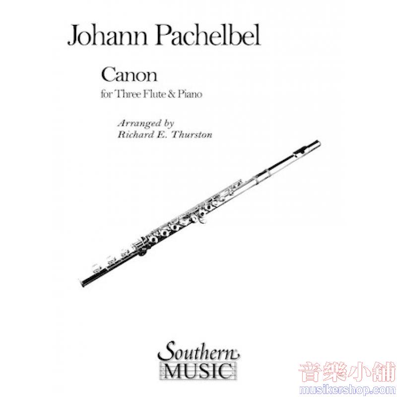 Johann Pachelbel : Canon (for Three Flute and Piano)