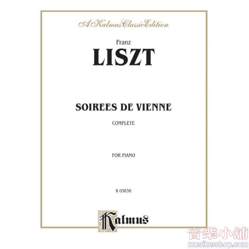 Franz Liszt : Soirees de Vienne (Complete) Piano Solo