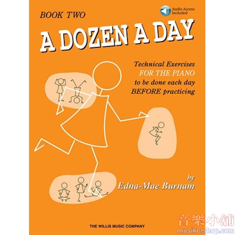 Edna-Mae Burnam : A Dozen a Day Book 2 – Book/Audio Online
