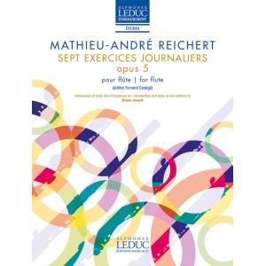 Mathieu-André Reichert : Sept Exercices Journalier...