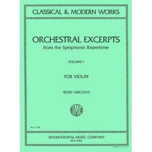 Orchestral Excerpts from the Symphonic Repertoire ...