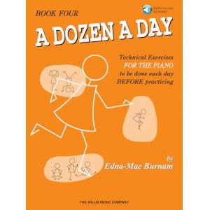 Edna-Mae Burnam : A Dozen a Day Book 4 – Book/Audi...