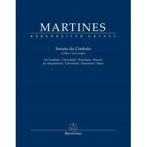 Marianna Martines : Sonata da Cimbalo for Harpsich...