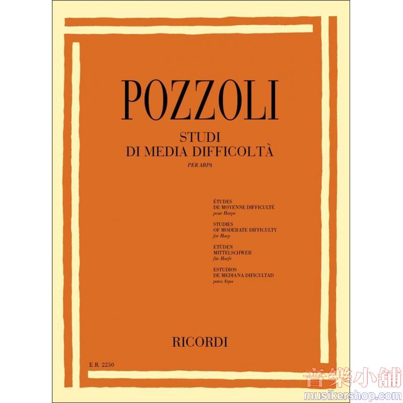 Pozzoli : Studies of Medium Difficulty (Studi Di Media Difficoltà)