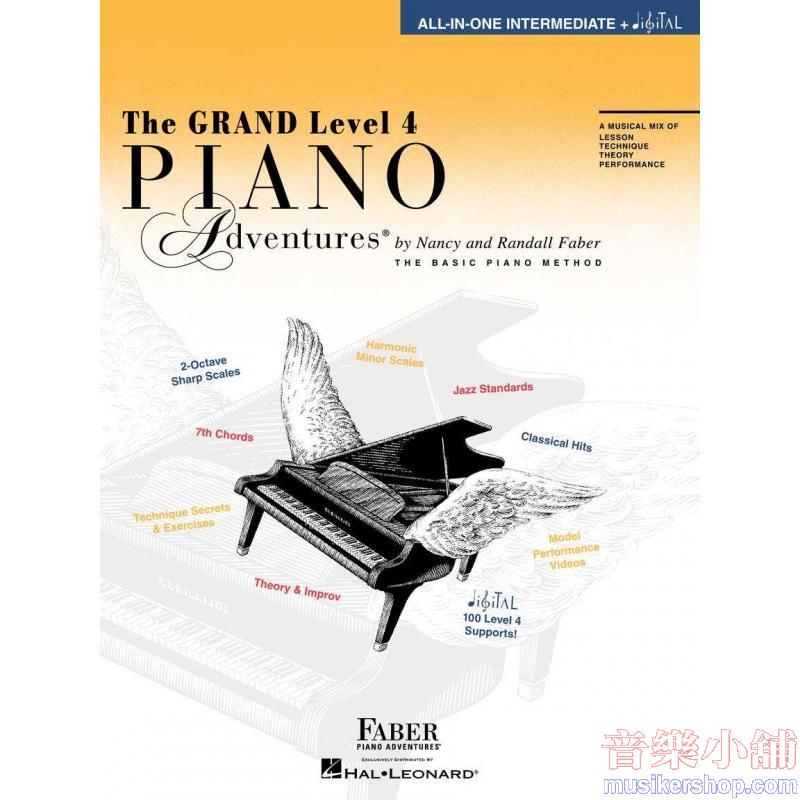 The Grand Level 4 – Piano Adventures All-in-One