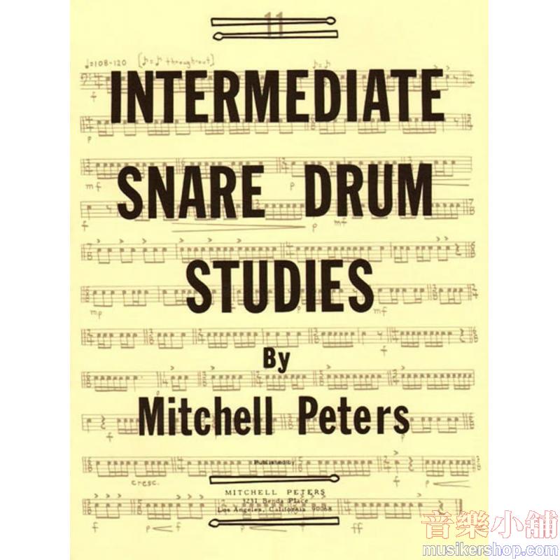 Mitchell Peters : Intermediate Snare Drum Studies