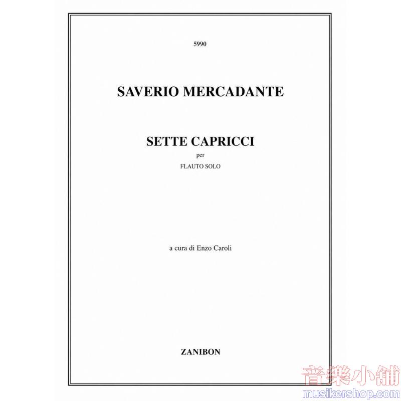 Saverio Mercadante : Sette Capricci per Flauto Solo