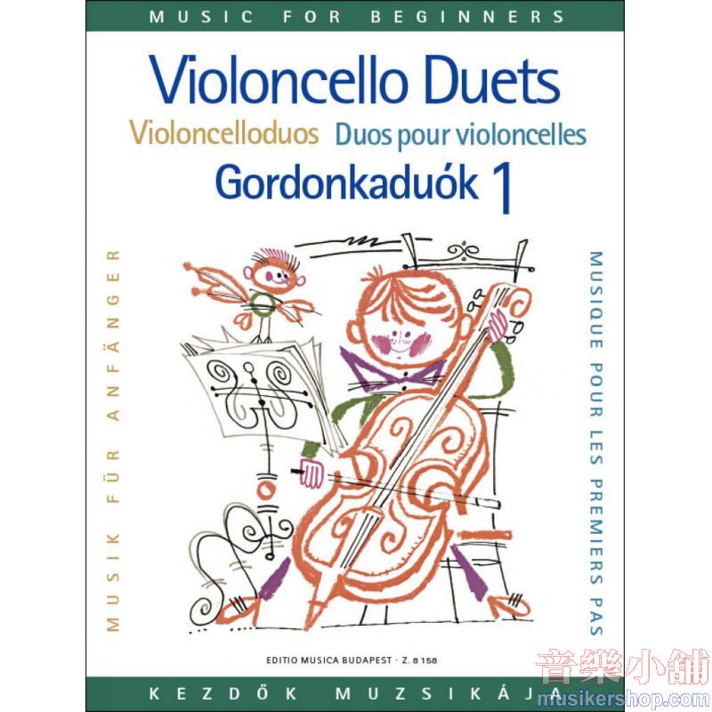 Violoncello Duos for Beginners, Vol. 1