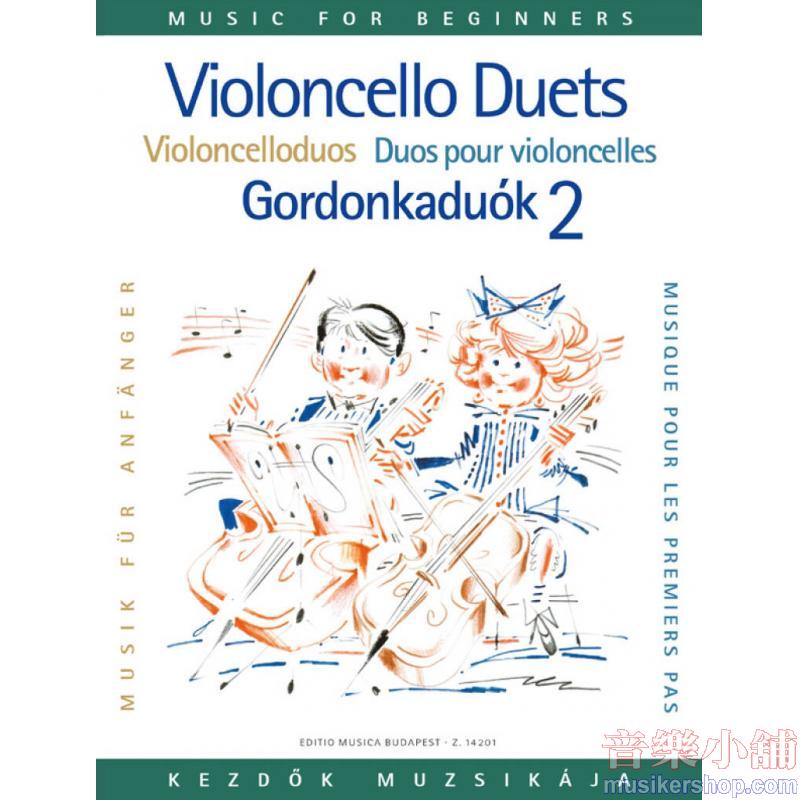 Violoncello Duos for Beginners, Vol. 2