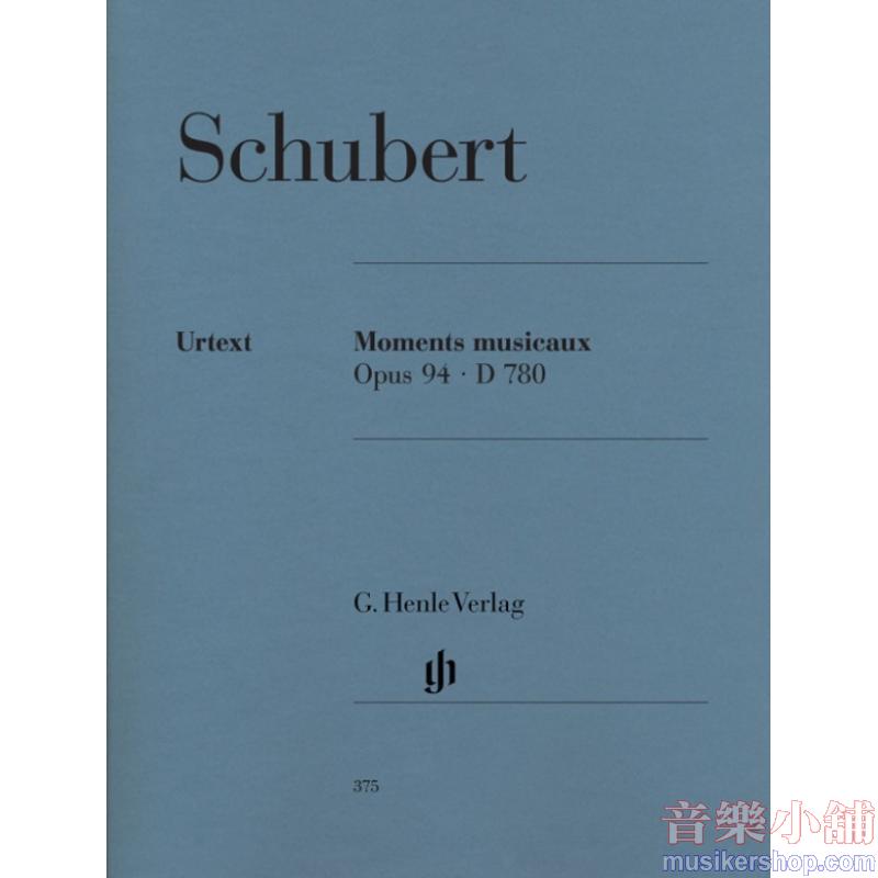 Franz Schubert : Moments Musicaux op. 94 D 780