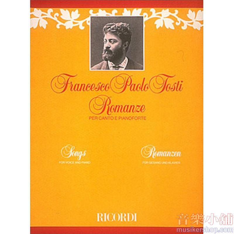 Tosti : Songs (Romanze) for High/Medium Voice 25 Italian Salon Songs