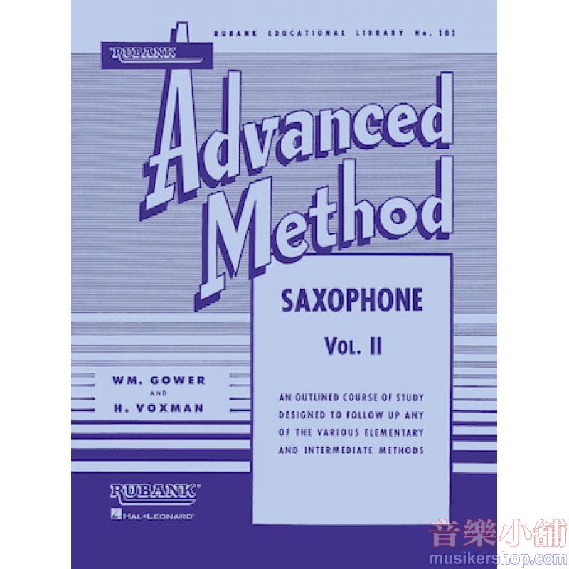 Rubank Advanced Method – Saxophone Vol. 2