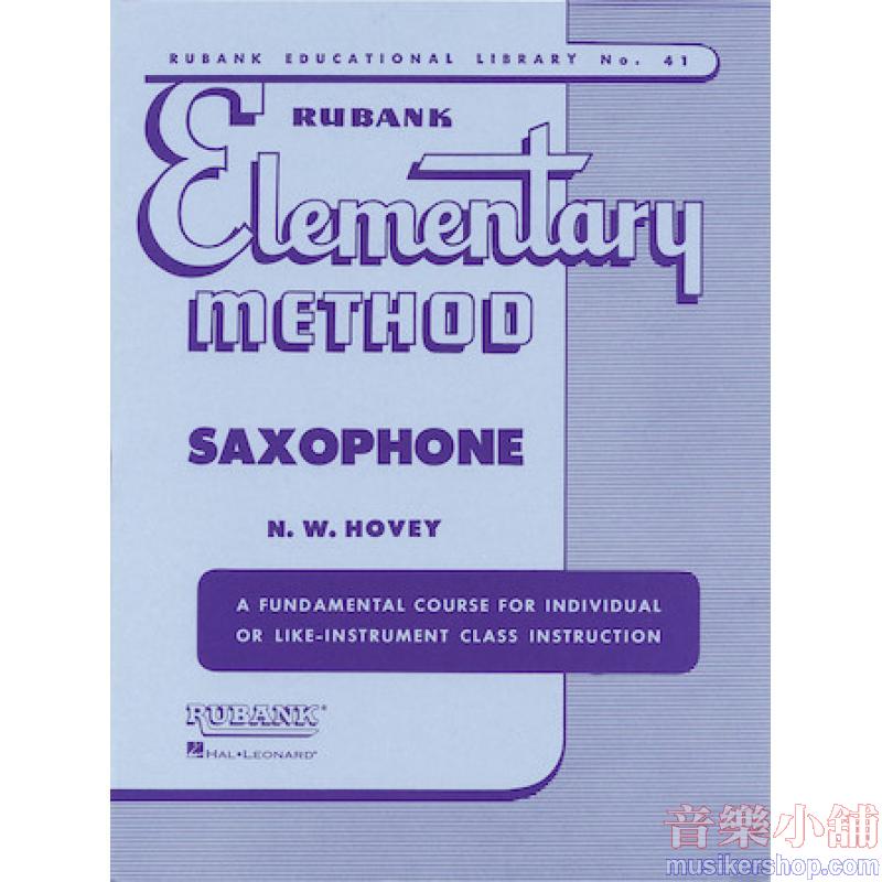 Rubank Elementary Method – Saxophone