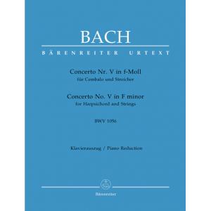 Bach : Concerto for Harpsichord and Strings no. 5 ...