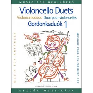 Violoncello Duos for Beginners, Vol. 1