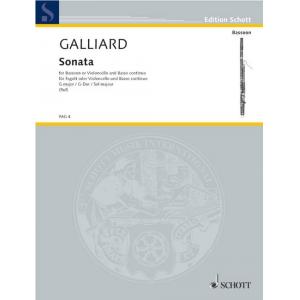 Johann Ernst Galliard : Sonata in G major for Bassoon (Cello) and Basso Continuo