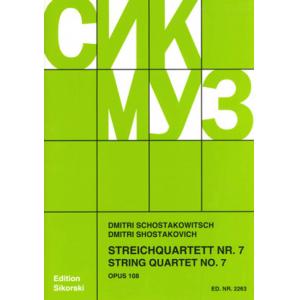 Dmitri Shostakovich : String Quartet No. 7 in F-sharp Minor, Op. 108