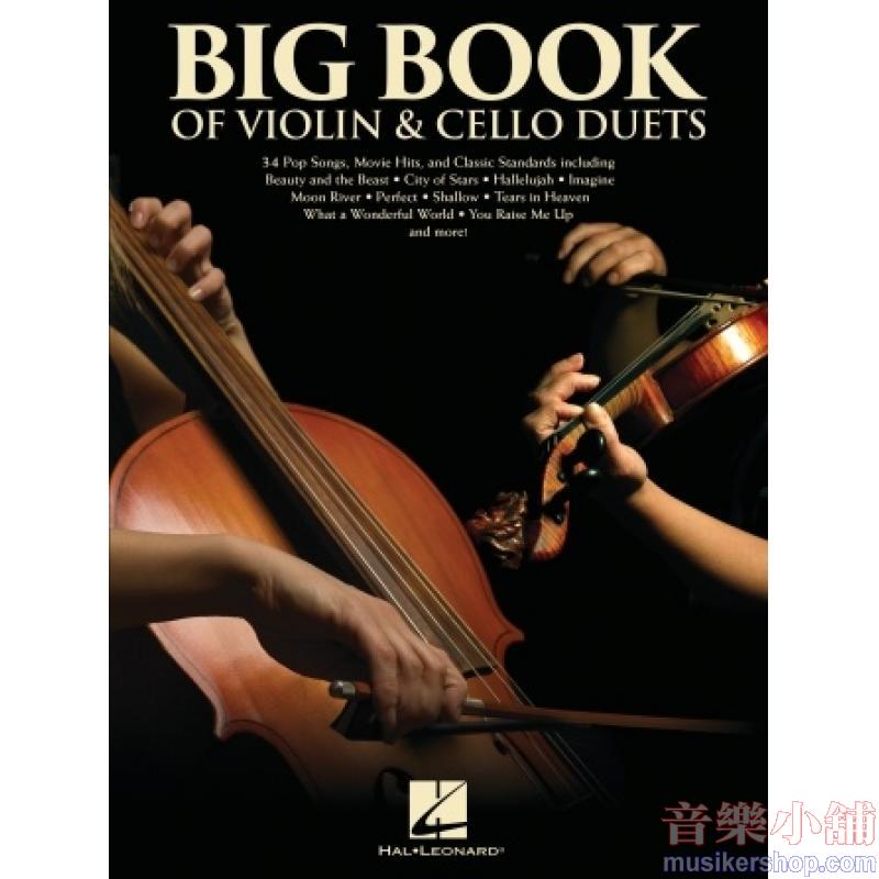 Big Book of Violin & Cello Duets 34 Pop Songs
