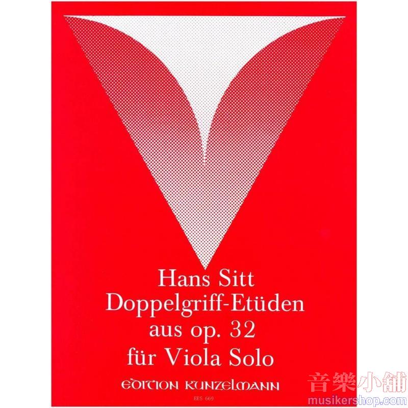 Hans Sitt : Doppelgriffe Op. 32 (Double Stops for Viola) (81~100)